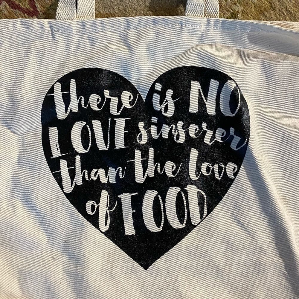 Food Love Tote Bag NWT - Picture 6 of 7